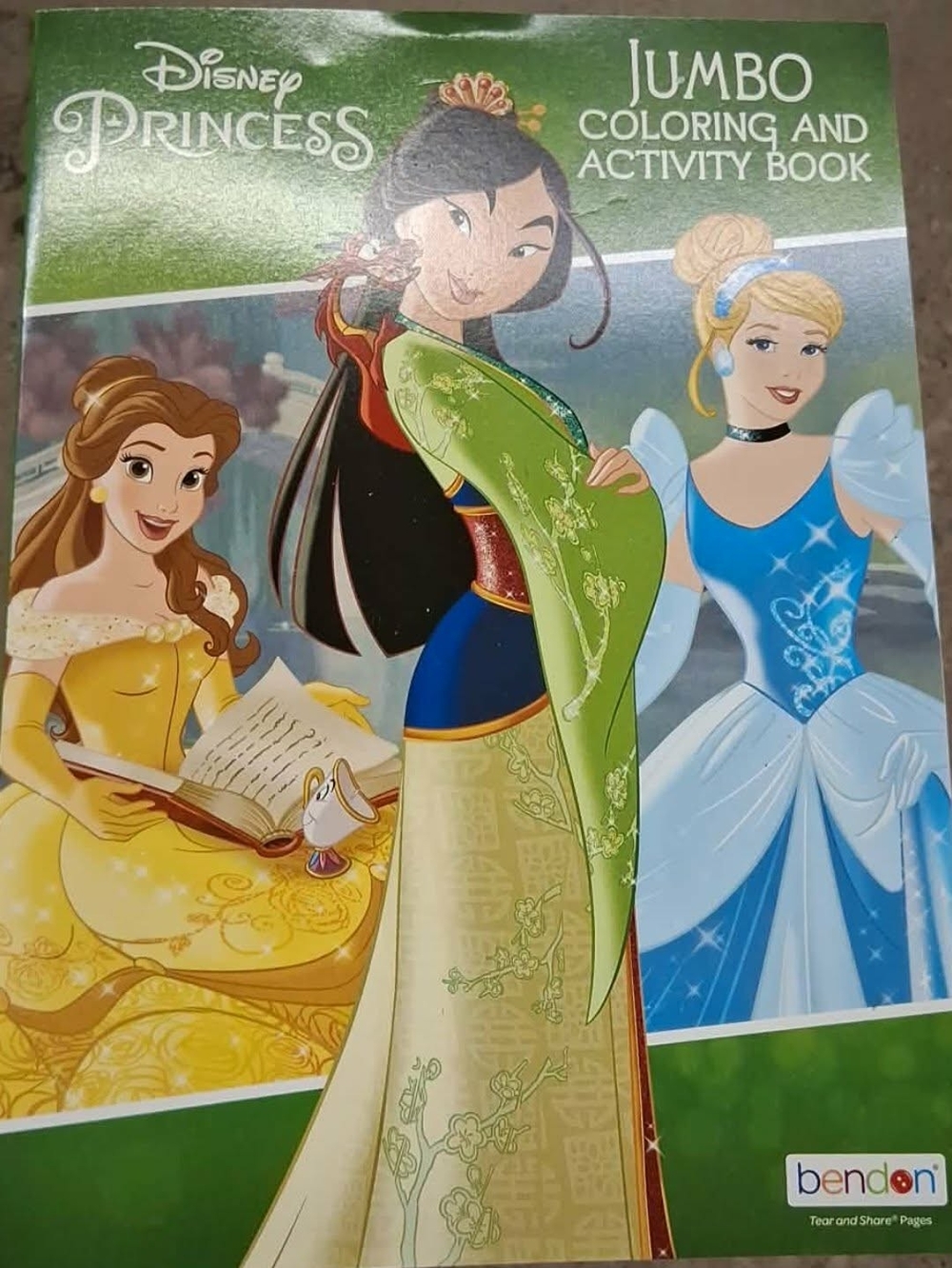 New Disney Princess Coloring & Activity Book